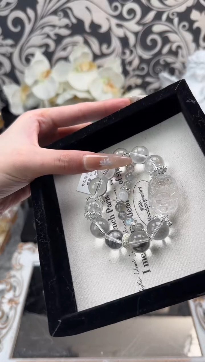 【闪购商品】水晶手链未镶嵌天然水晶 多样性发货