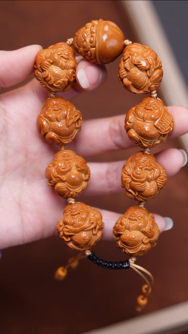 手串/手链橄榄核聚宝财神2.2