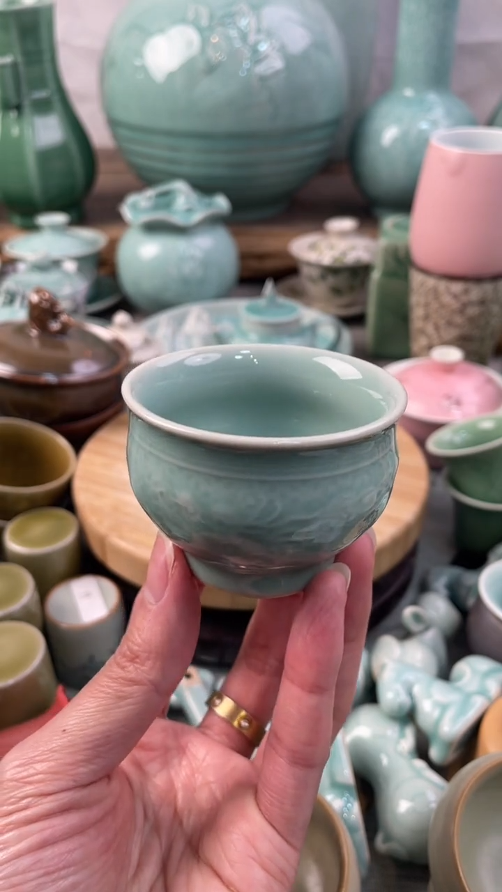 【闪购商品】福利款 慧仙青瓷 瓷器 主人杯