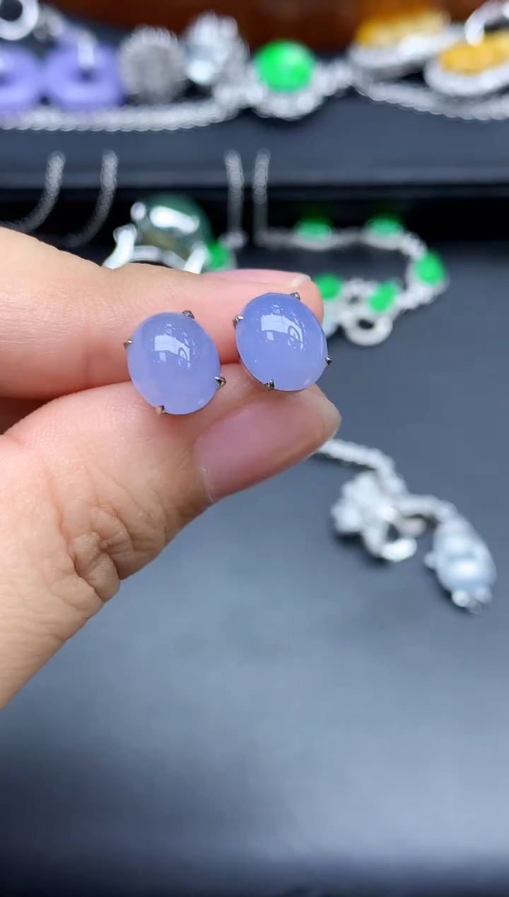 18K金镶嵌翡翠耳饰626-中国好珍宝