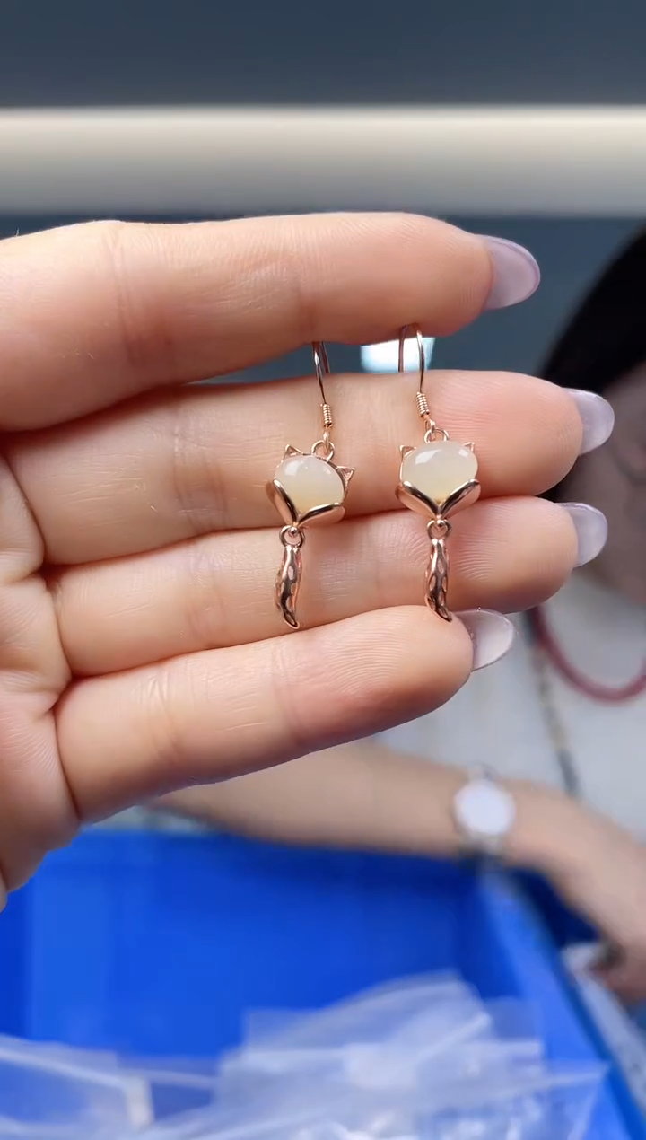 【闪购商品】和田玉`银S925镶嵌多样性发一件