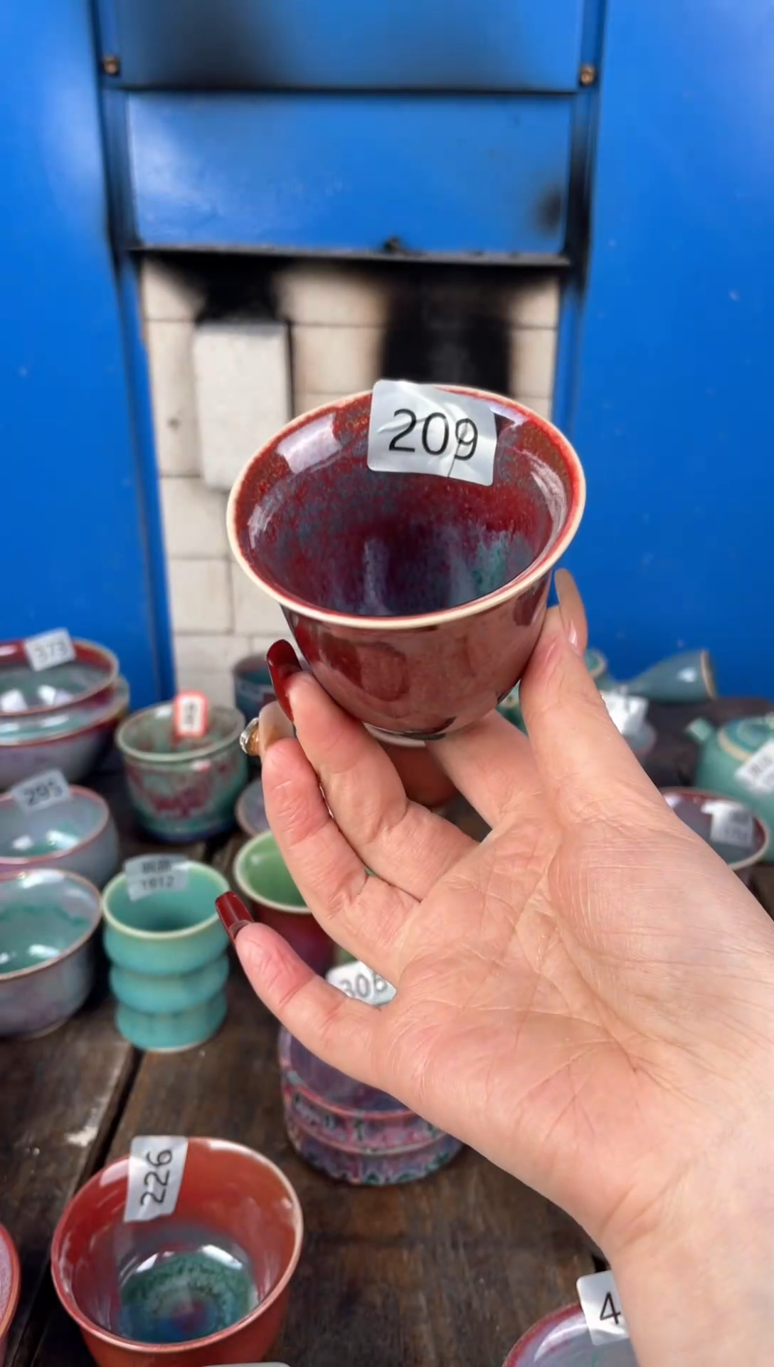 【闪购商品】摆件钧瓷窑变精品茶器