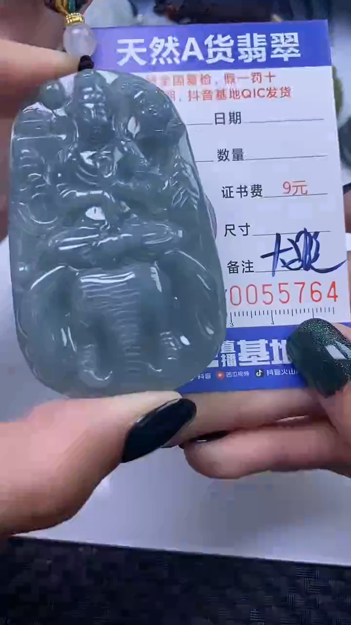 【闪购商品】翡翠颈饰未镶嵌A货翡翠57641