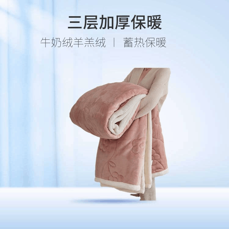 【外贸原单】加厚加绒床垫