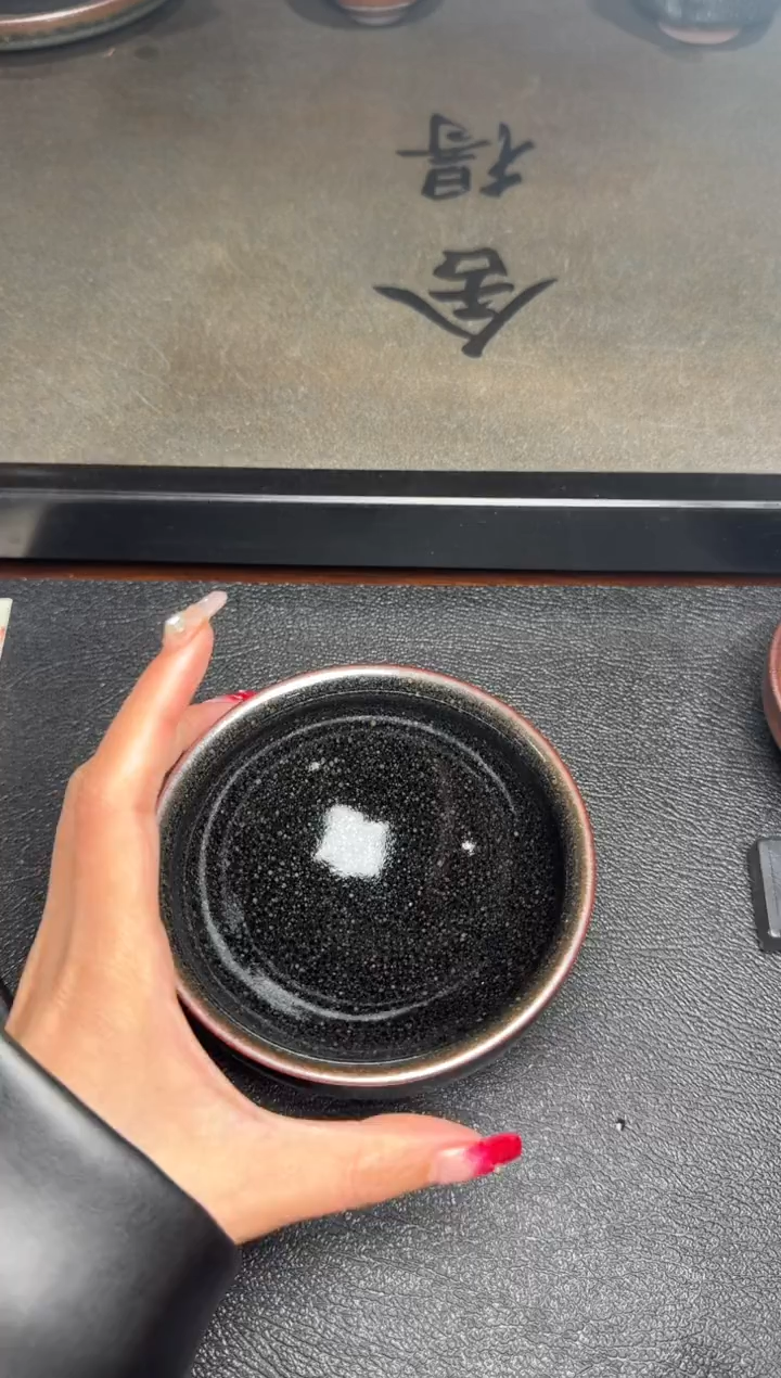 【闪购商品】茶盏严柳忠柴烧盏159