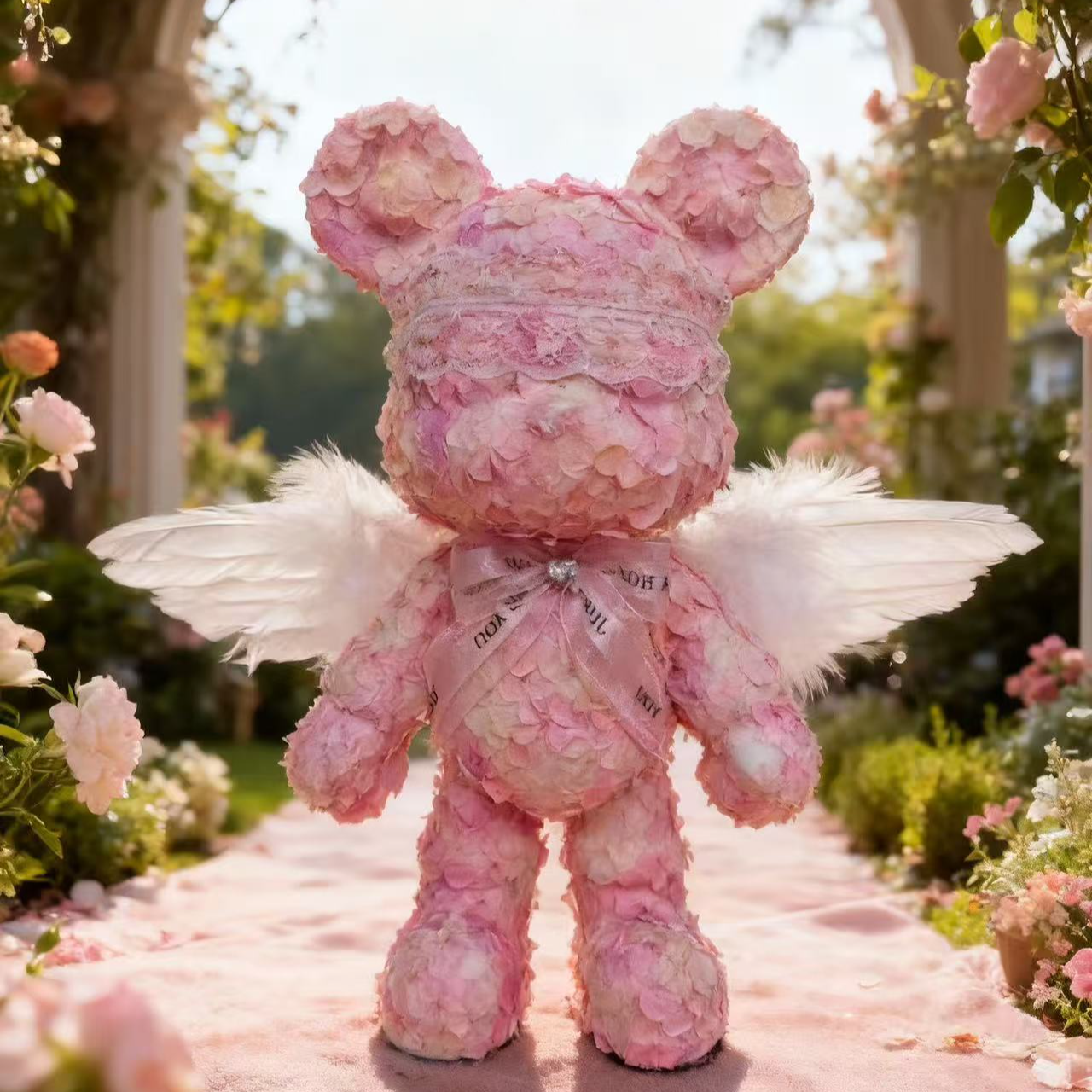 元来  永生花四季款32厘米创意潮玩永生花大号手工摆件潮流精美