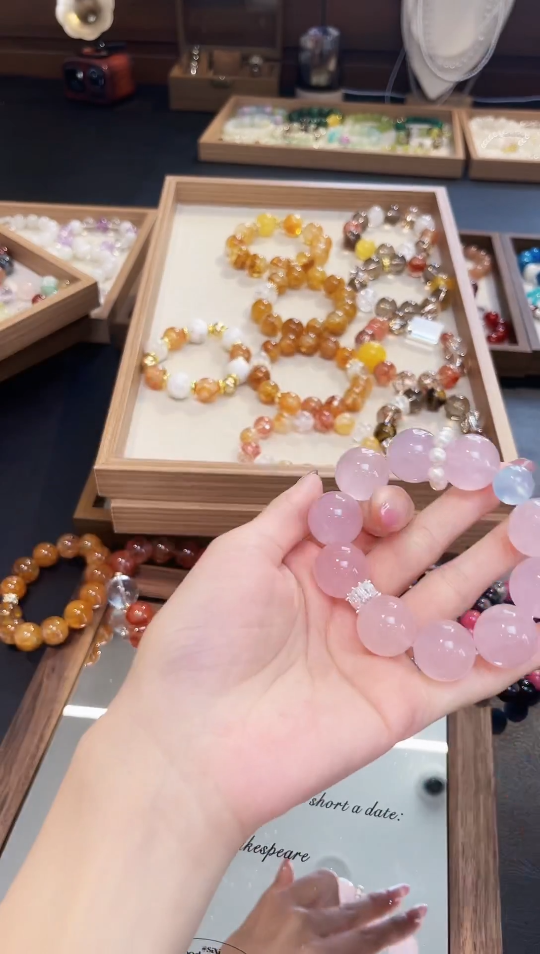 未镶嵌手串水晶梦幻泡影/多样性发一