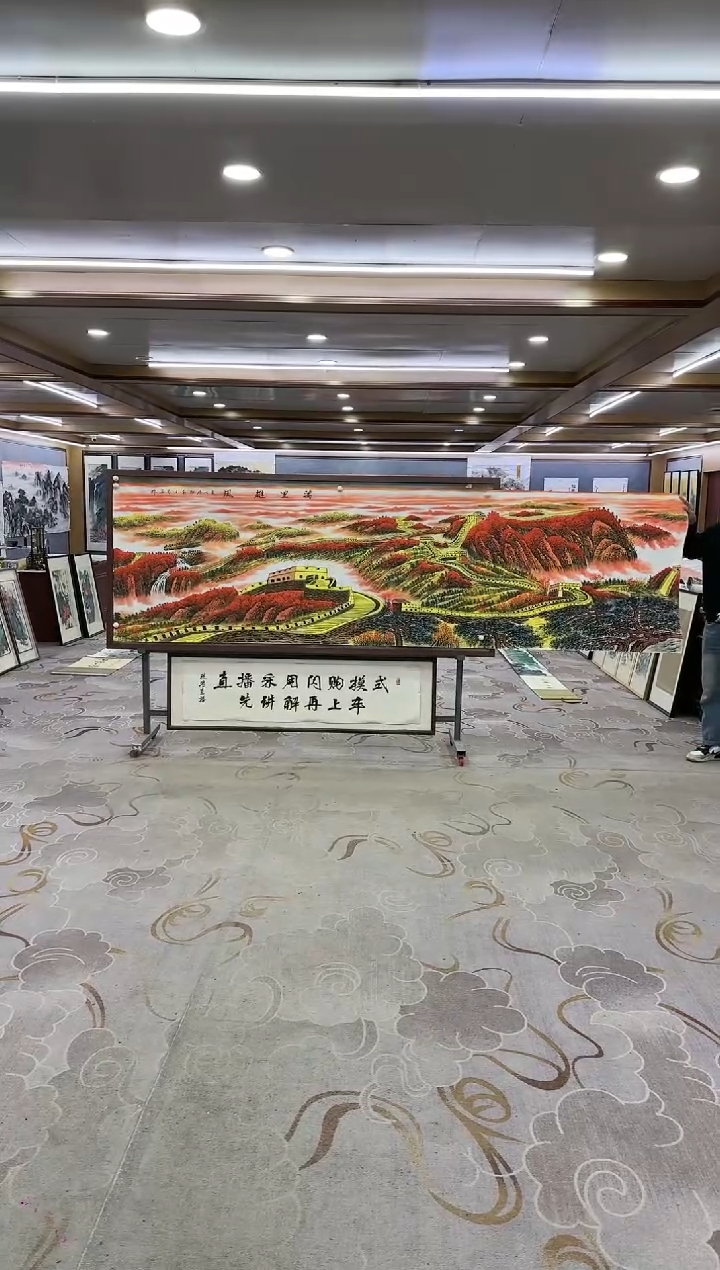 绘画Y-王红兵-小丈二-山水画