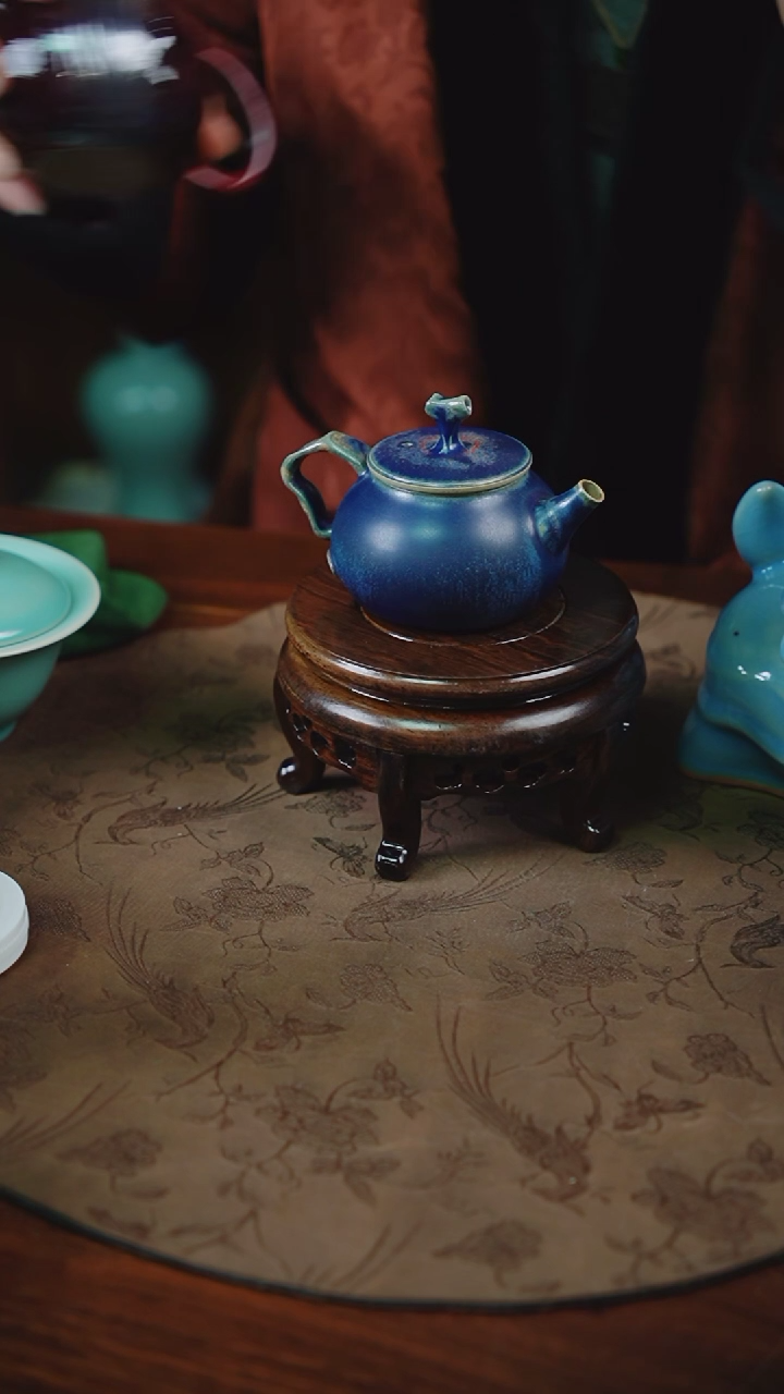 【闪购商品】杯77钧瓷纯手工茶壶