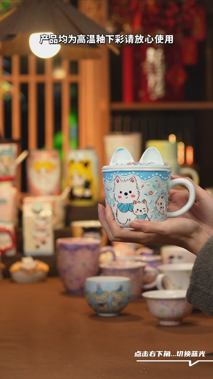 【闪购商品】摆件A486文创纯手工手绘