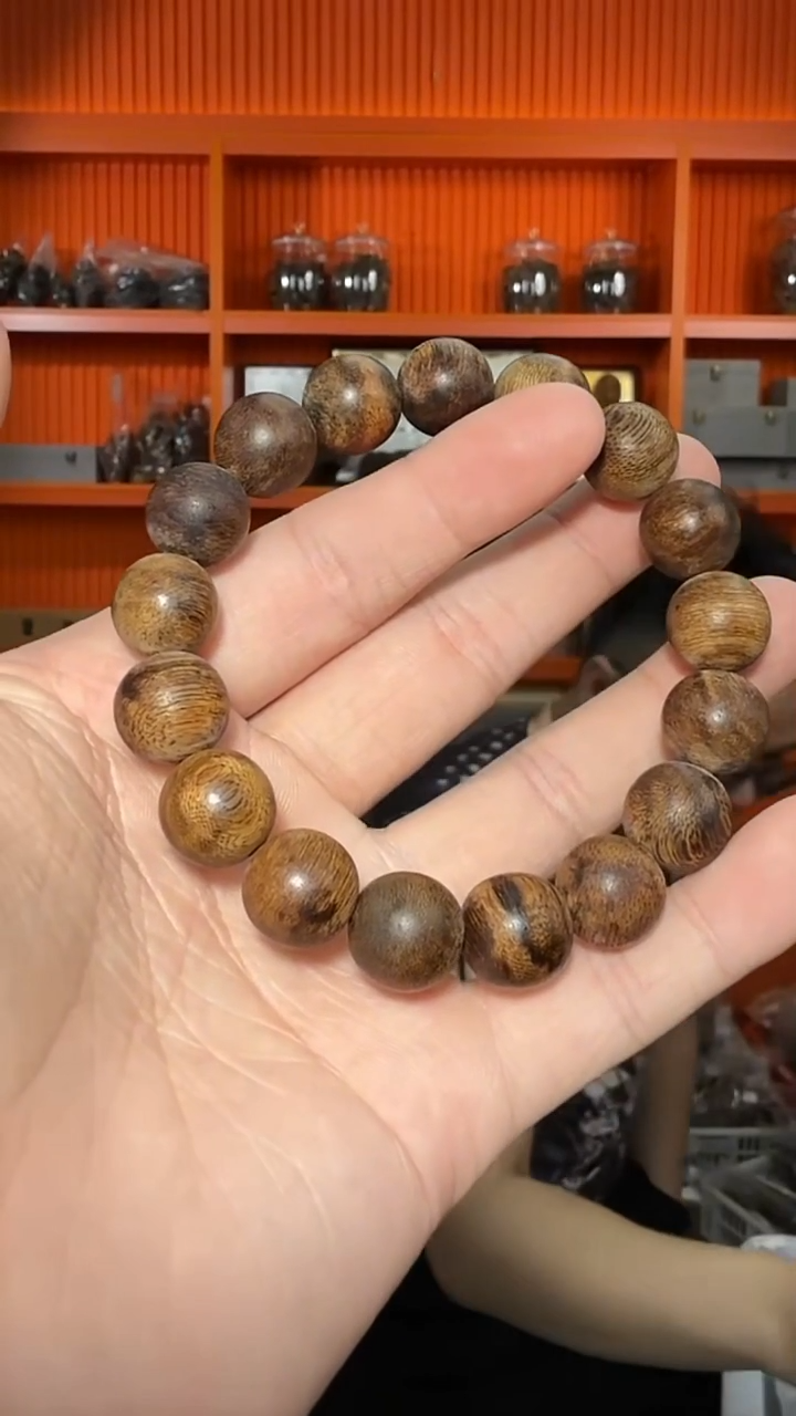 沉香手串439号单圈多样性发一