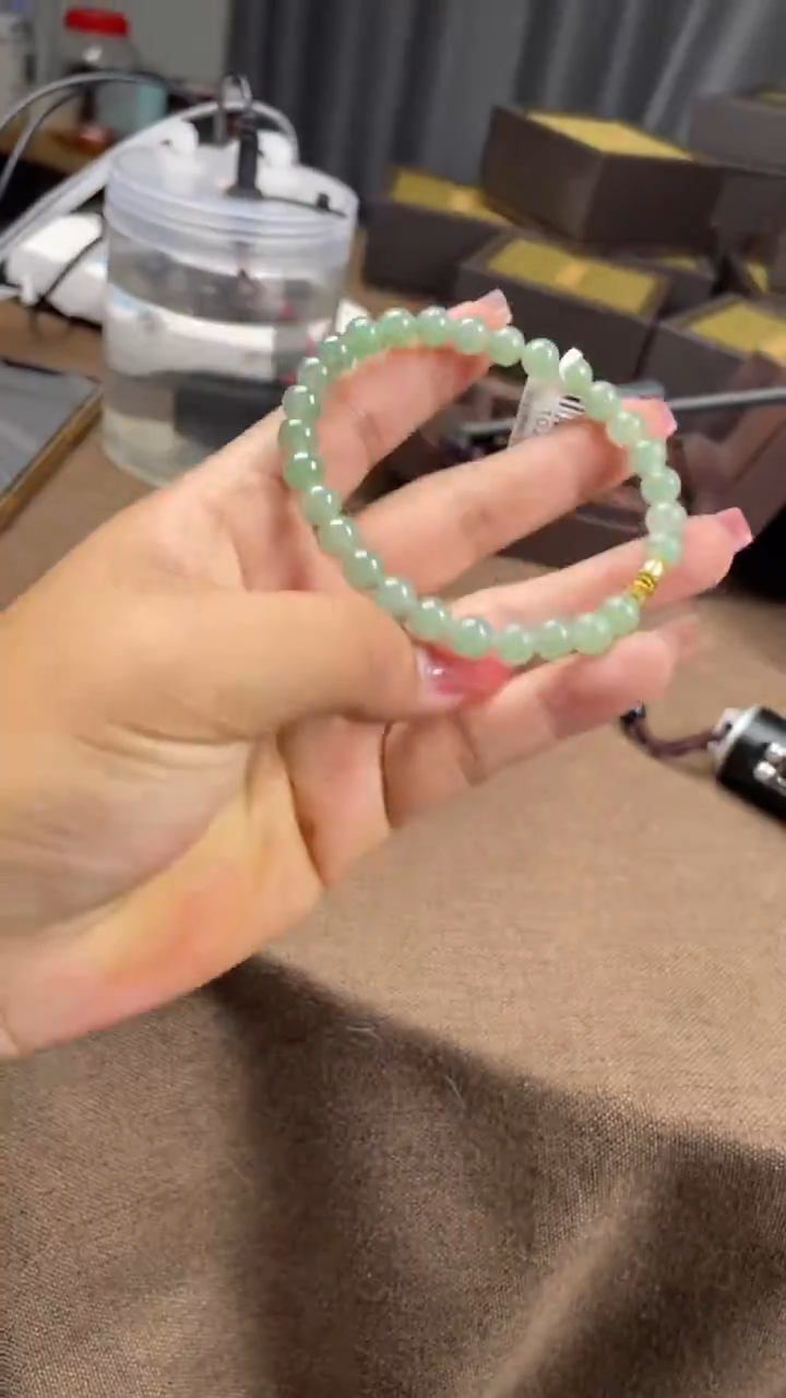 未镶嵌手链翡翠手串