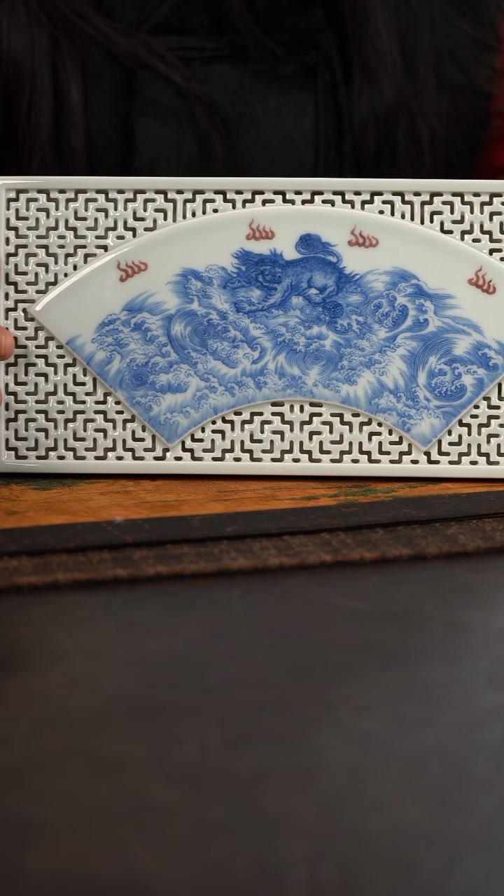 【闪购商品】杯聚澜堂雕刻海水狮子干泡青红