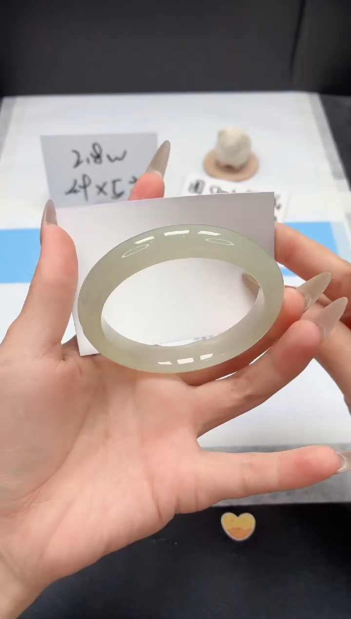 石英质玉手镯未镶嵌171/东陵玉58.4