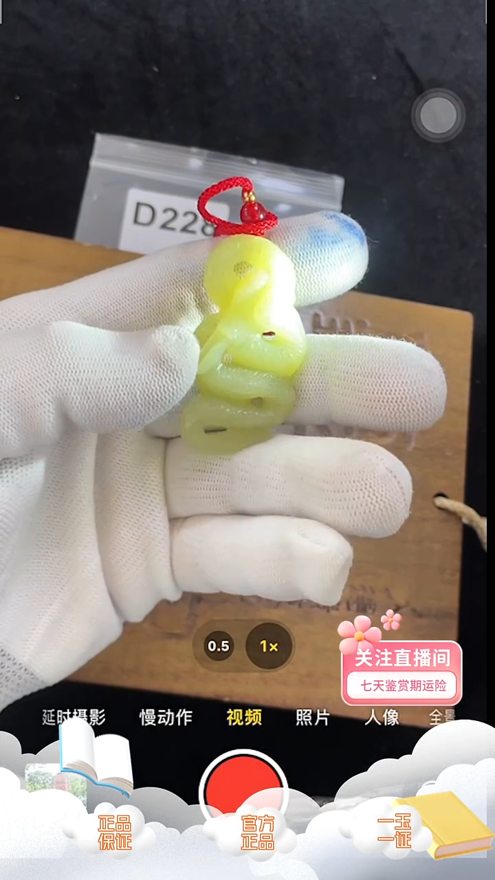 颈饰未镶嵌和田玉d228