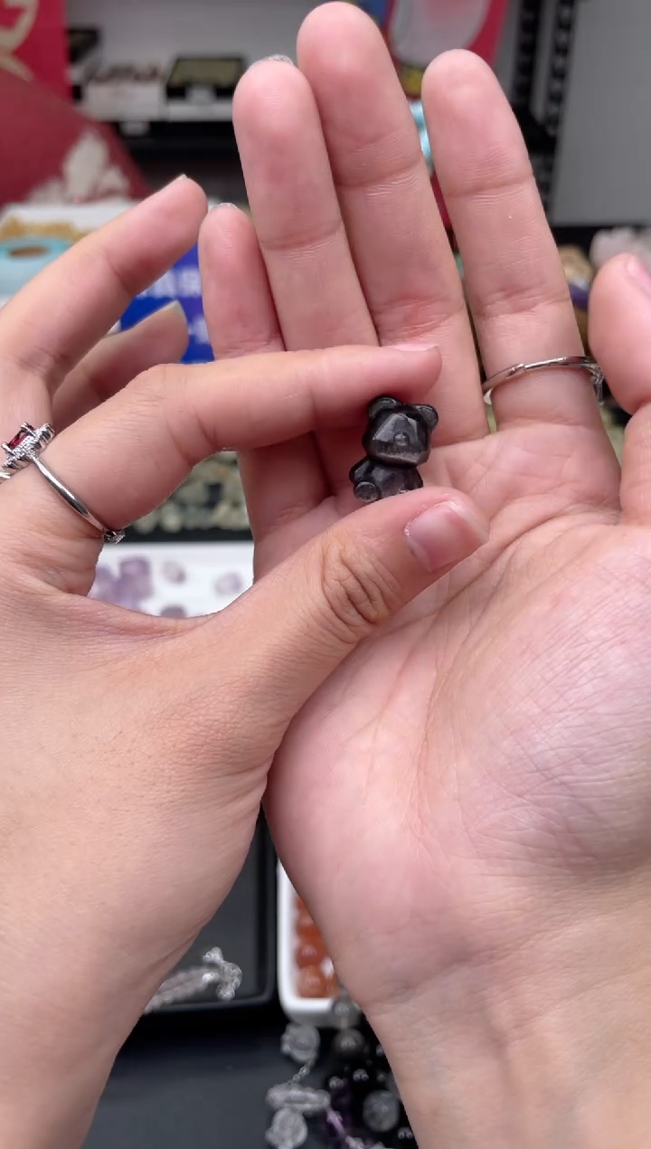 【闪购商品】黑曜岩颈饰未镶嵌19a多样性发其一/1.13/1个