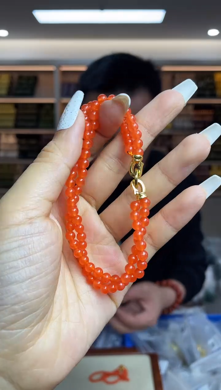 【闪购商品】南红玛瑙·未镶嵌多样性发一件