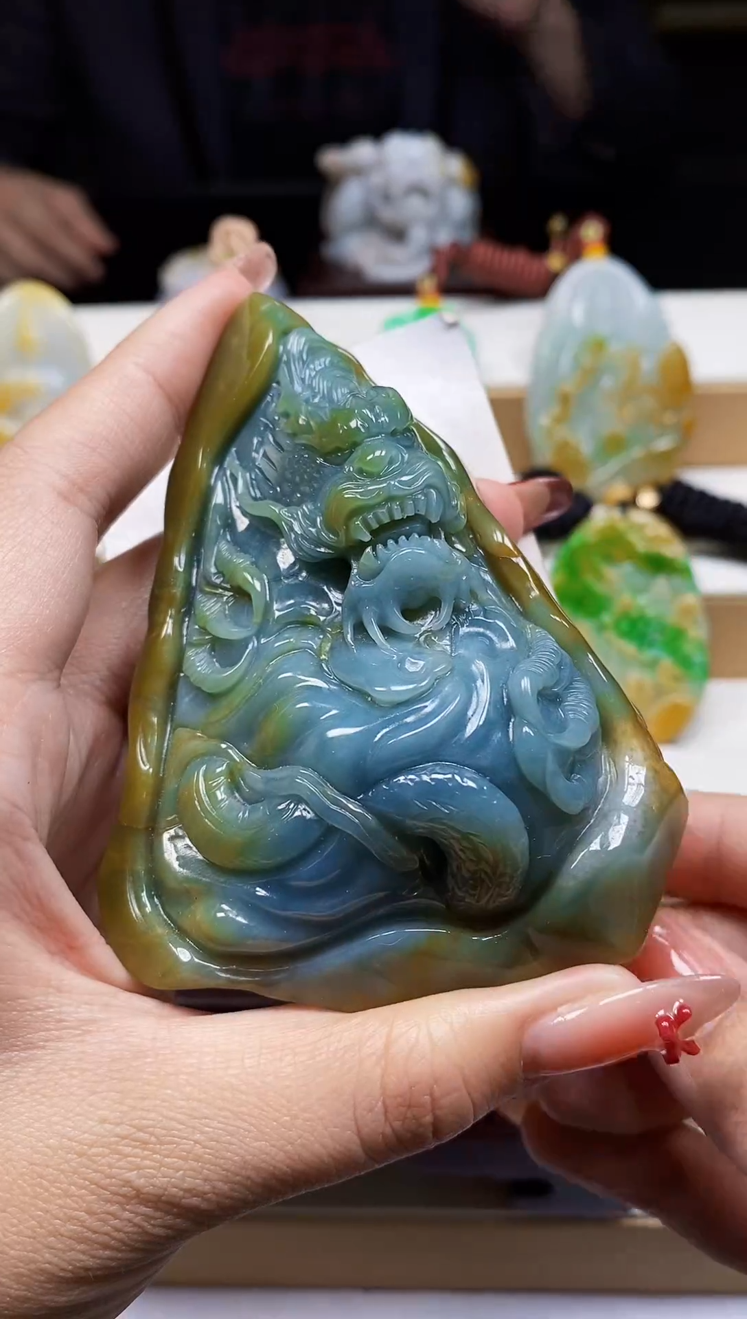 颈饰未镶嵌翡翠翡翠A货