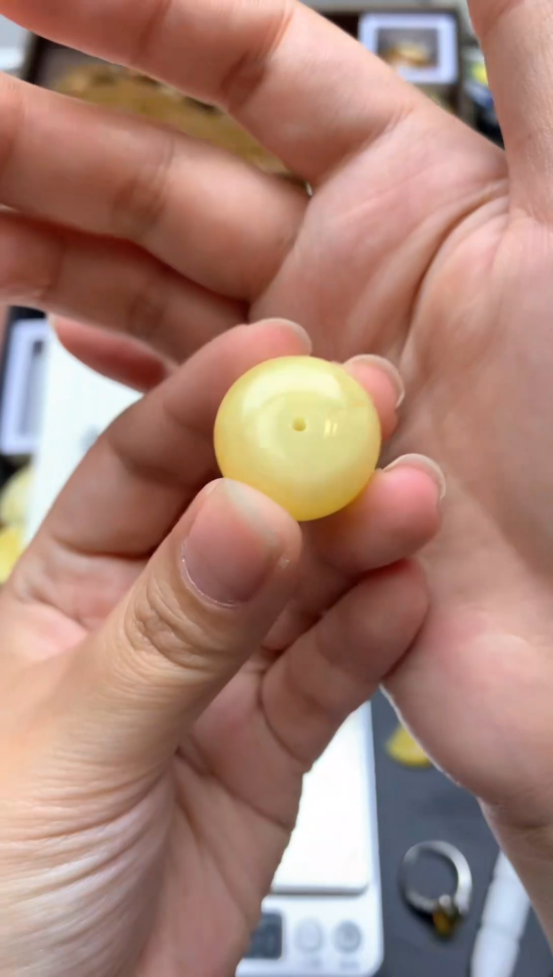 【闪购商品】琥珀珠宝奇石未镶嵌069琥珀蜜蜡 花粉