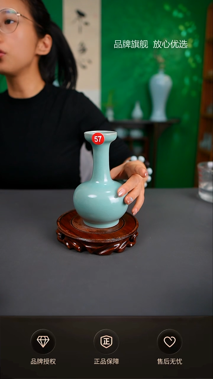 仿古孤品花瓶不完美特价57号