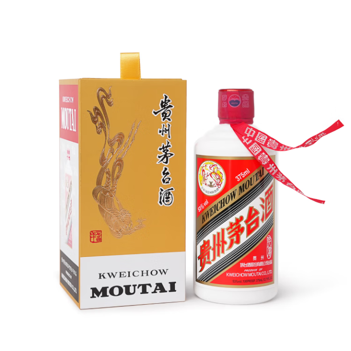 KWEICHOW MOUTAI/贵州茅台巽风茅台 酱香型白酒53度375ml
