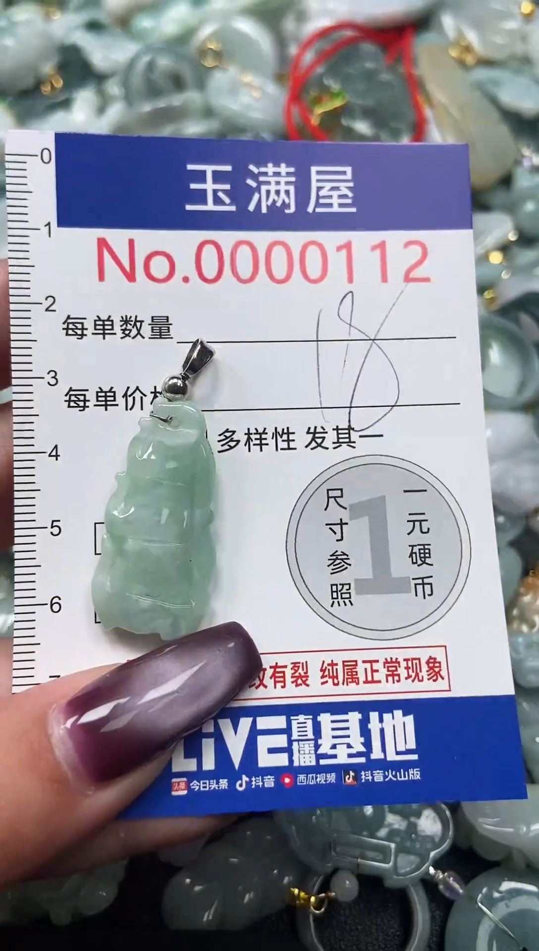 颈饰未镶嵌翡翠112