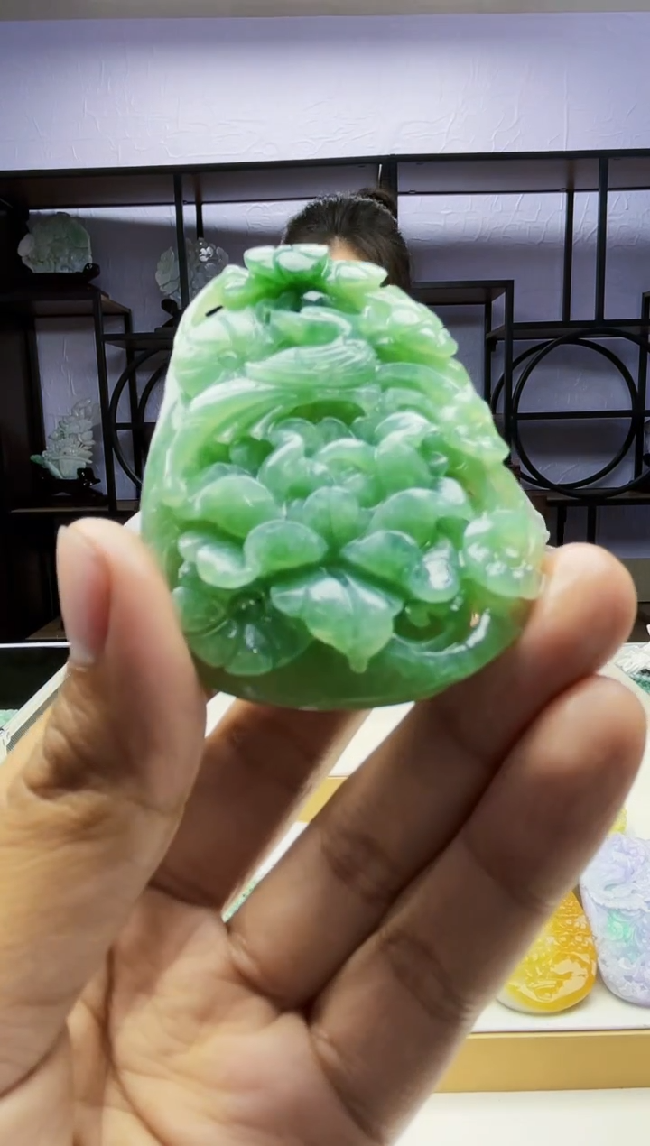 【闪购商品】定制翡翠未镶嵌毛货03040026