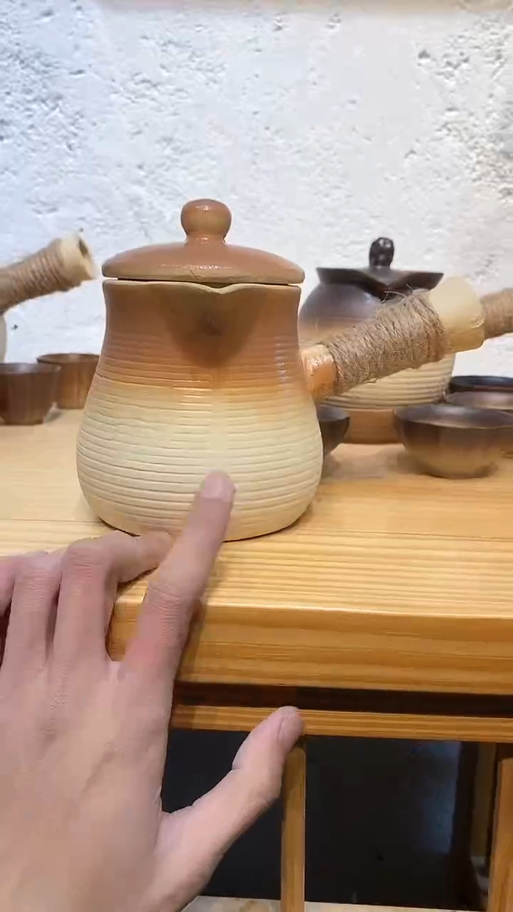 【闪购商品】750ml收腰逸品罐罐壶+陶瓷盖