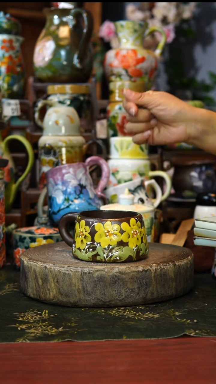 陶瓷183号景德镇手工手绘釉下彩陶瓷