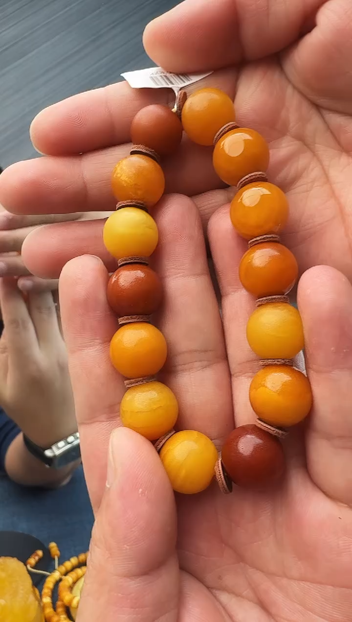 蜜蜡未镶嵌珠宝奇石假一罚十 ，14多样性发其一