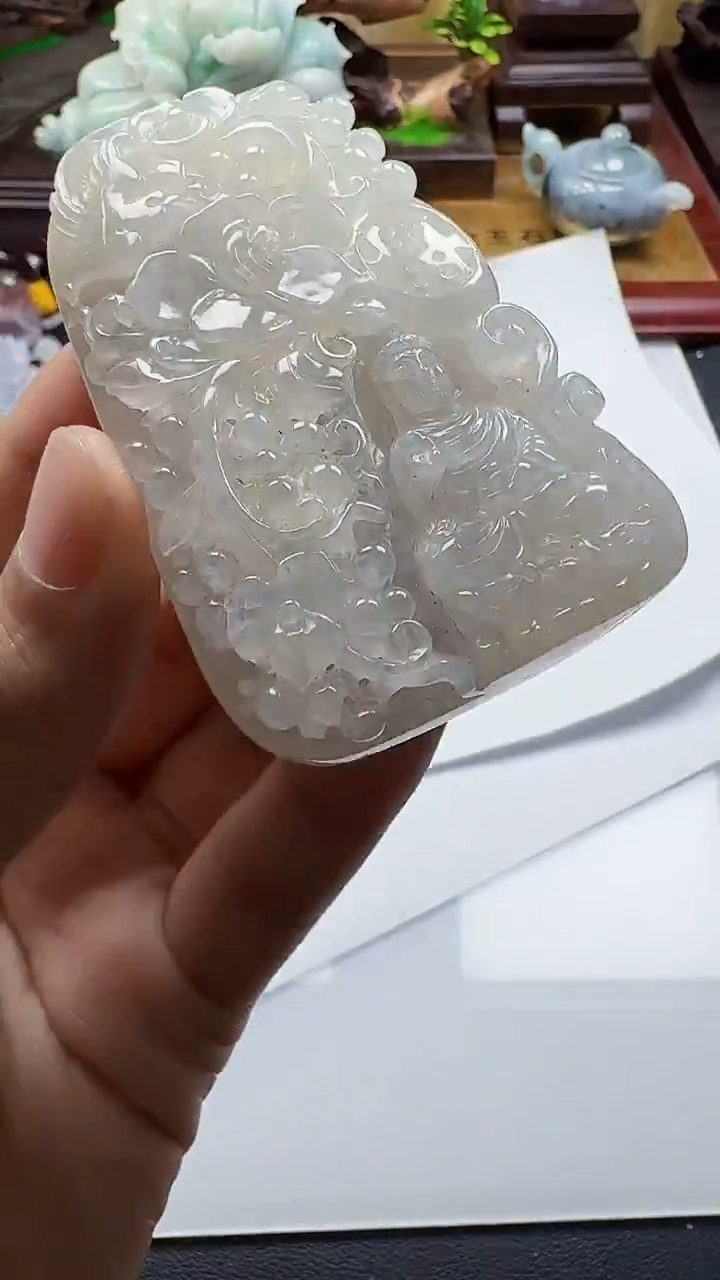 吊坠(不含链)未镶嵌翡翠1