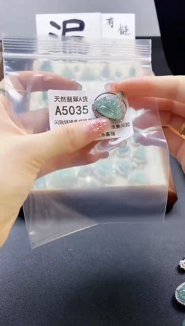 【闪购商品】翡翠颈饰未镶嵌天然翡翠A货888