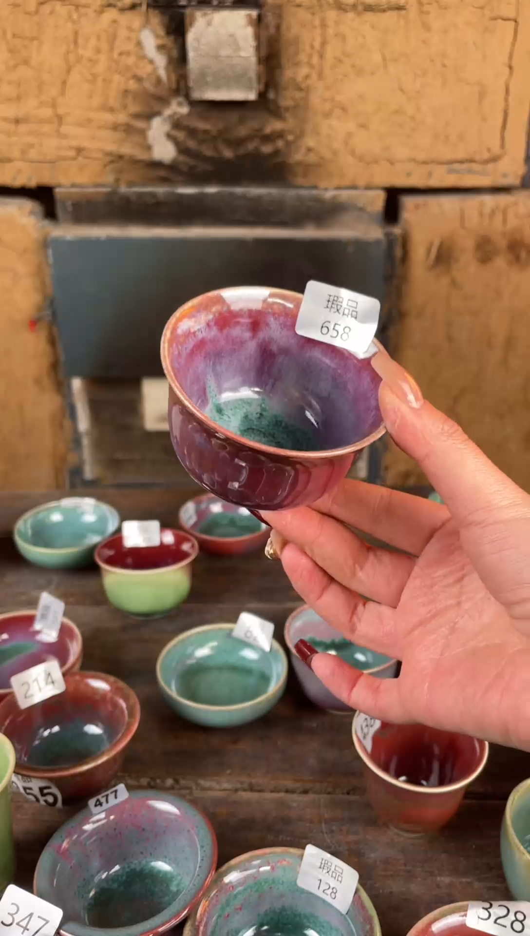 【闪购商品】摆件钧瓷窑变精品茶器