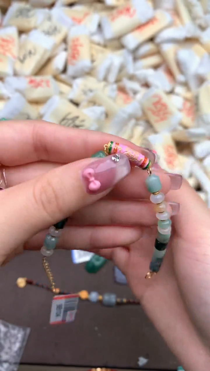 【闪购商品】翡翠手链银S925镶嵌—