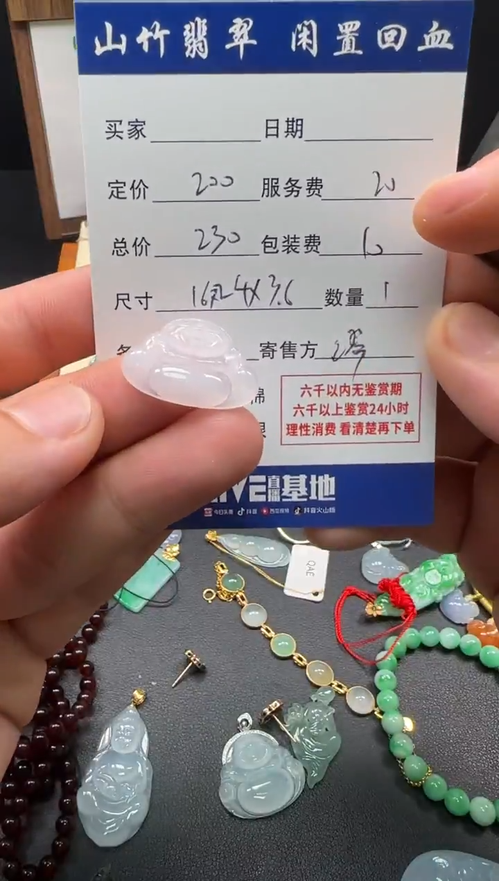 颈饰未镶嵌翡翠3002586