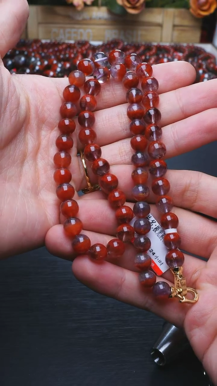 【闪购商品】水晶L013极光荆棘玫瑰项链未镶嵌多样性发其一