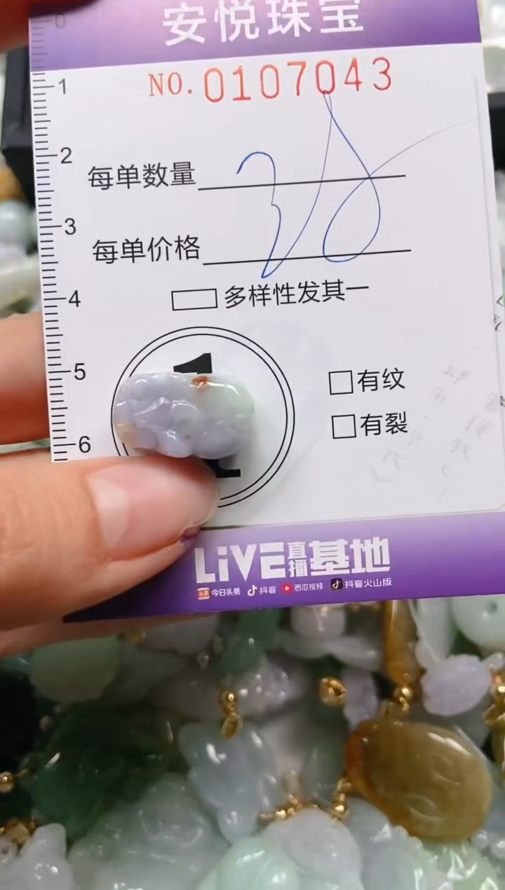 【闪购商品】翡翠颈饰未镶嵌闪购0107043