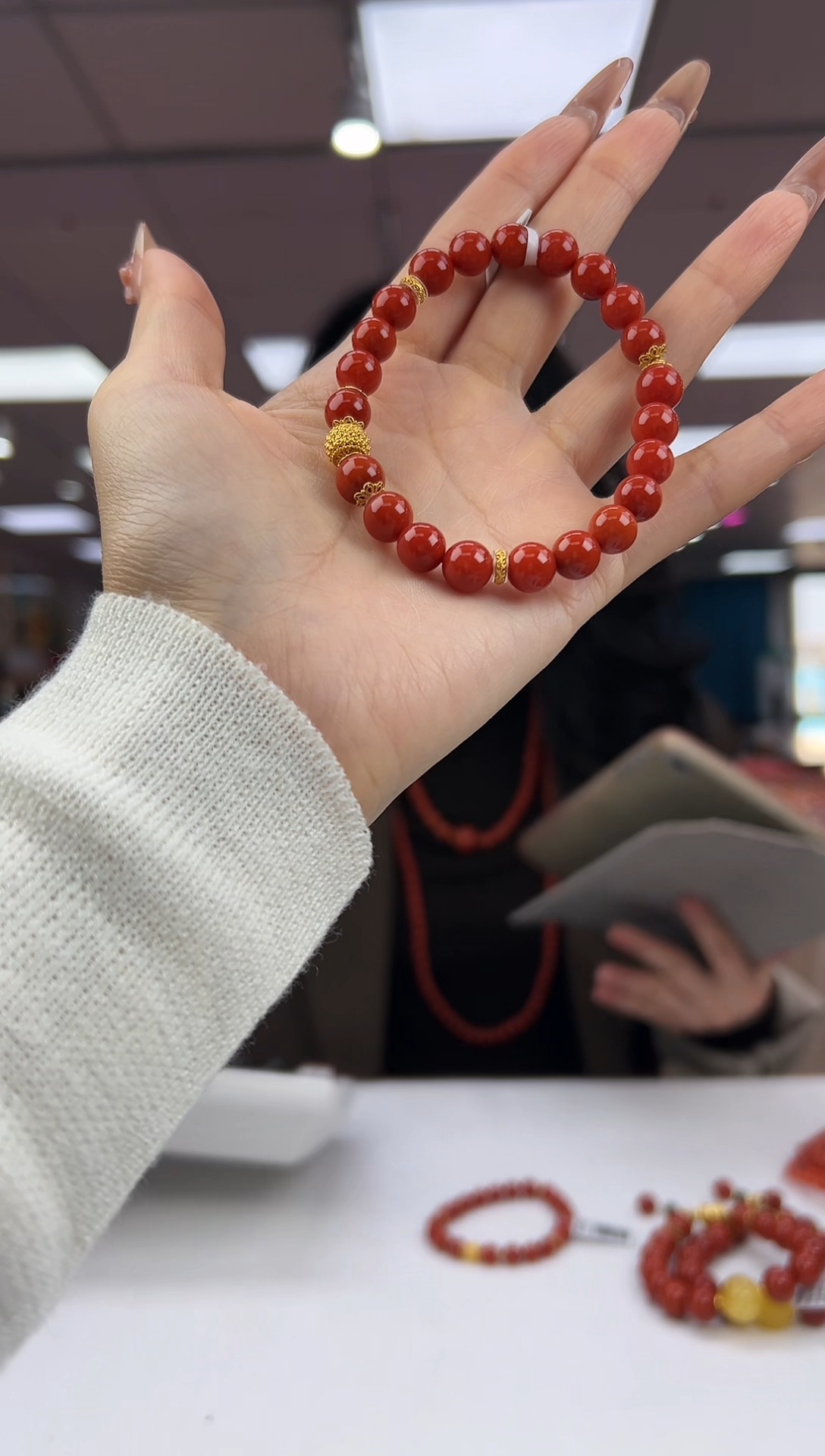 未镶嵌珠串南红玛瑙12.28-8mm（多样式发一）9219886902480