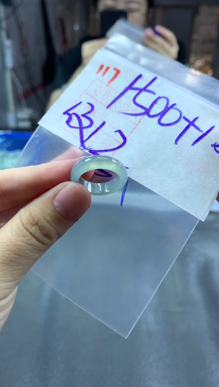 未镶嵌定制翡翠戒圈12#1510毛货需精细抛光