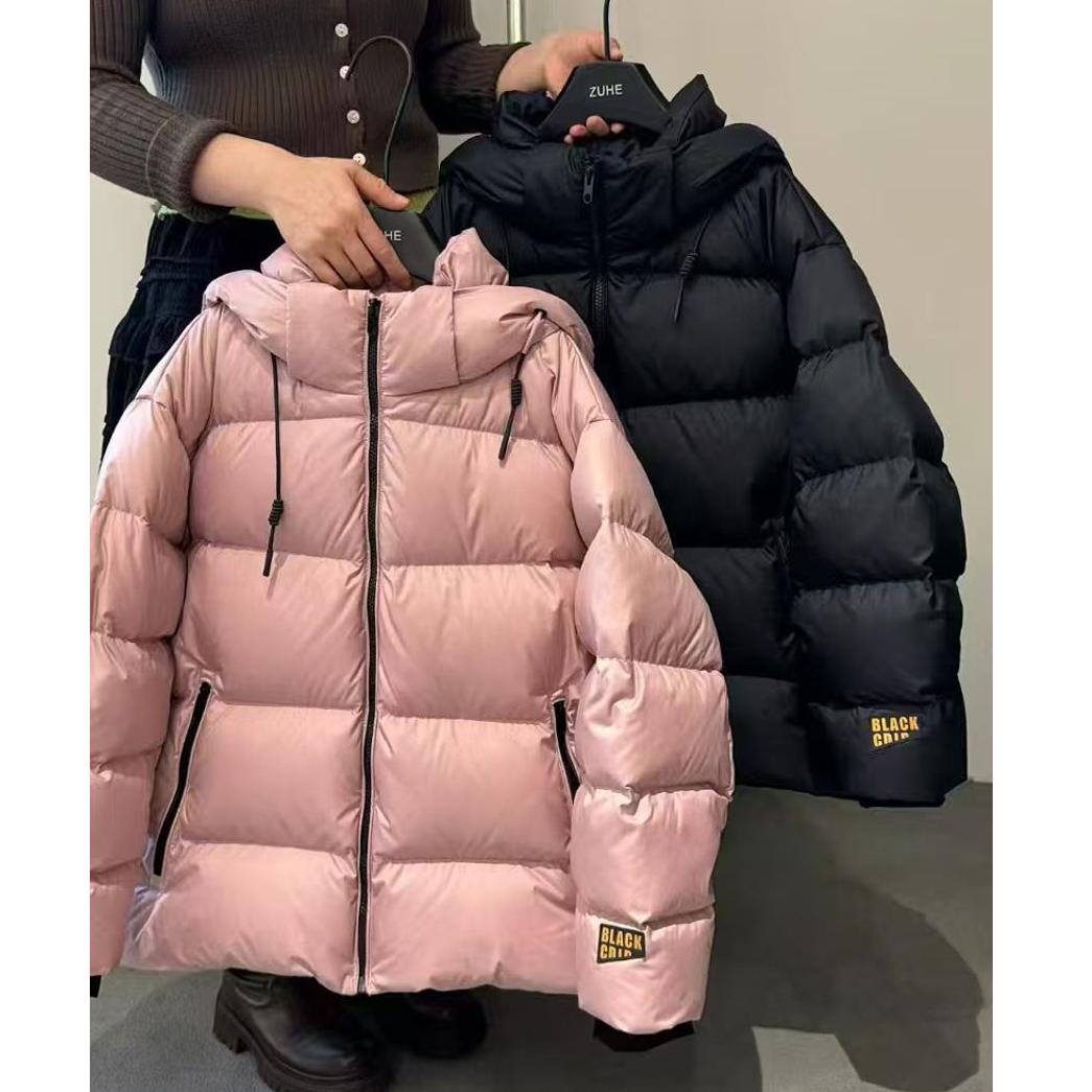 【豪宝贝】2025FW纯色保暖羽绒服1928