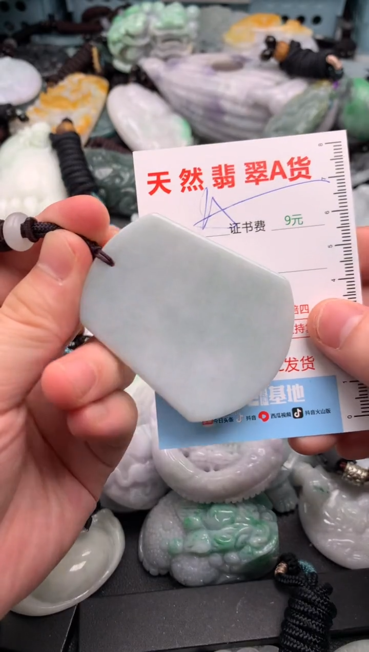 吊坠(不含链)未镶嵌翡翠1