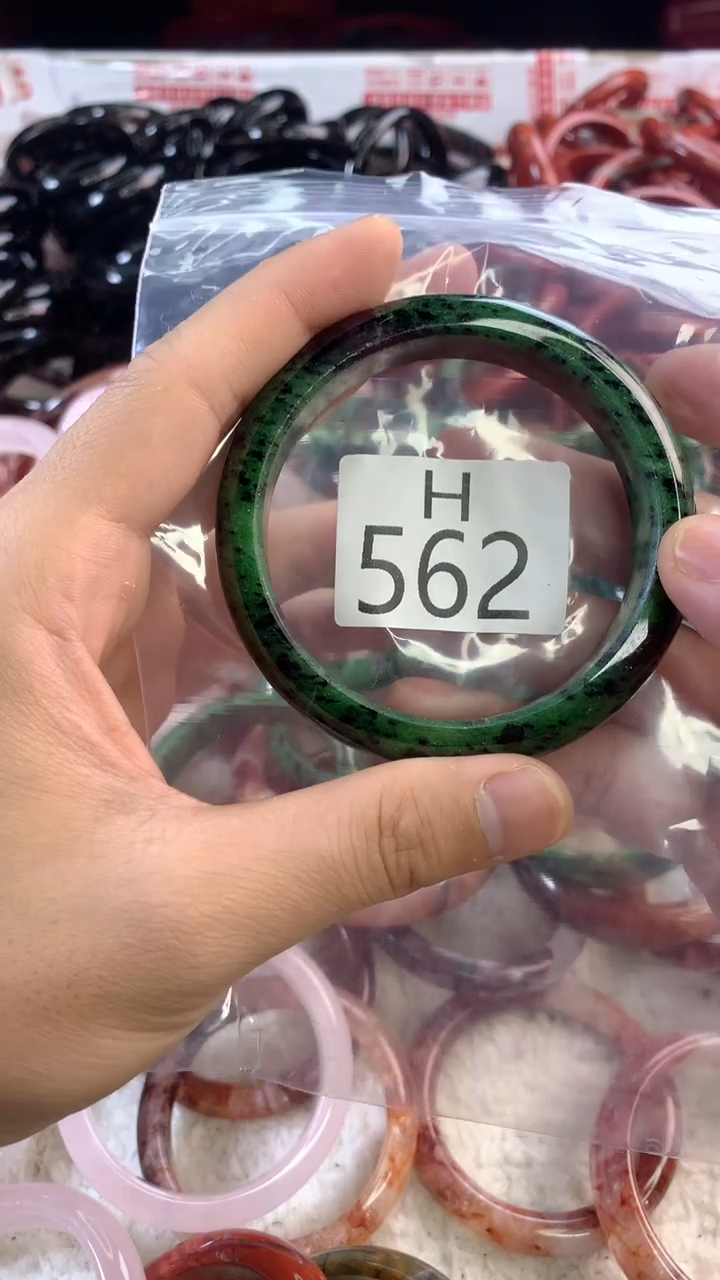 水晶手镯H未镶嵌水晶562-61