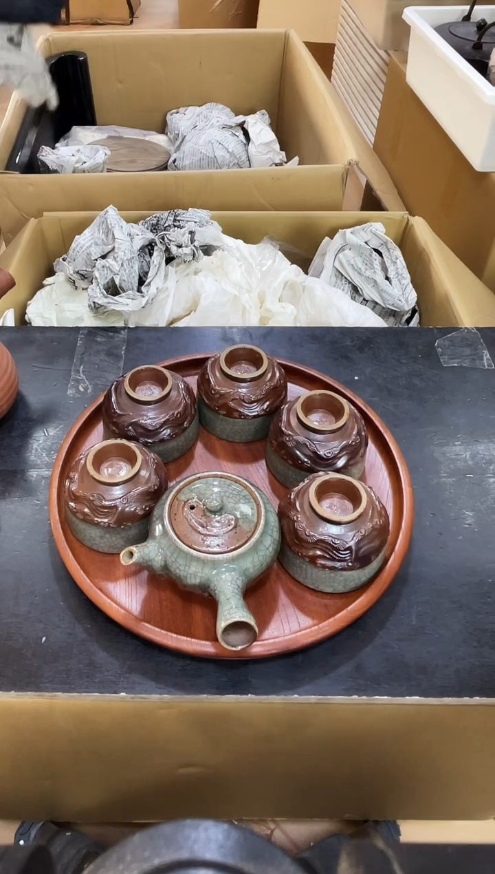 如图所示 阁集工艺品