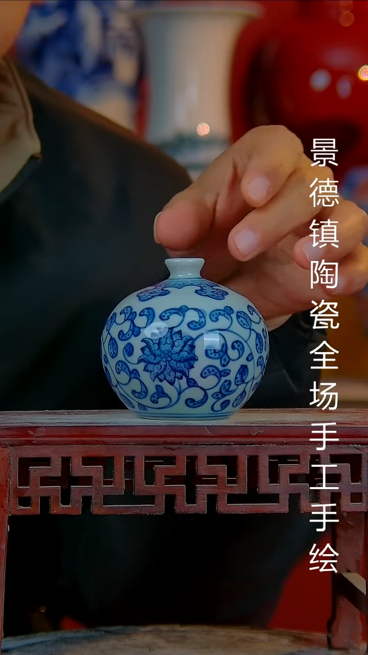 摆件陶瓷景德镇陶瓷 全场手工手绘