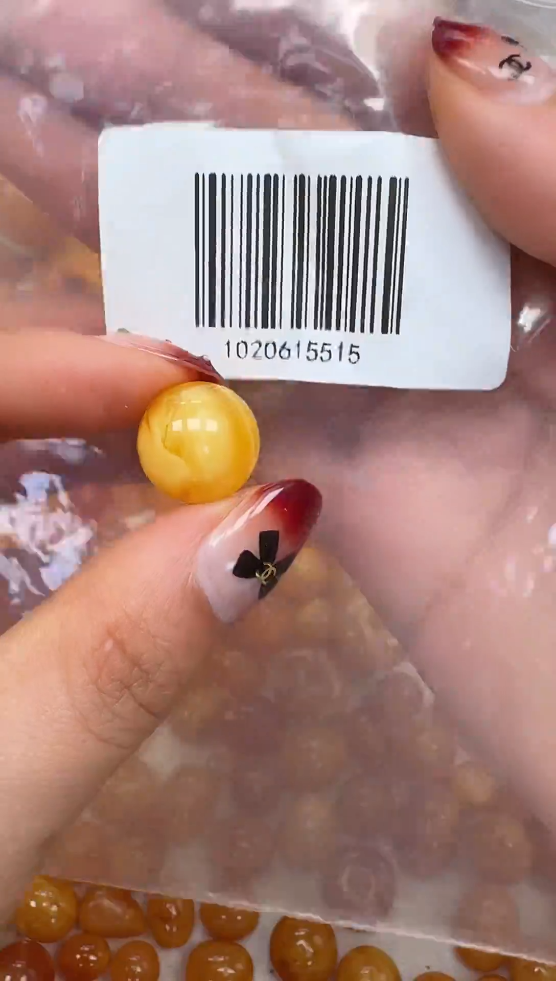 裸石琥珀未镶嵌如图