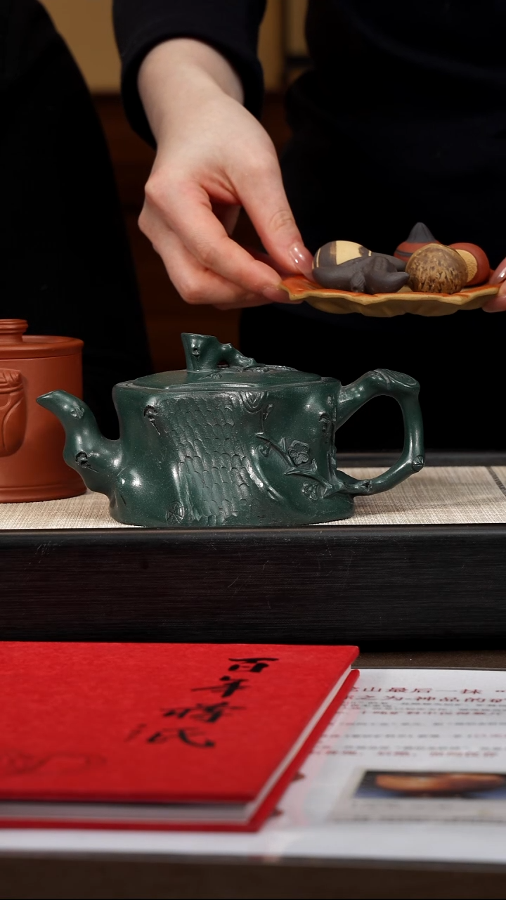 茶壶紫砂【P023】矮梅桩 300c JXR