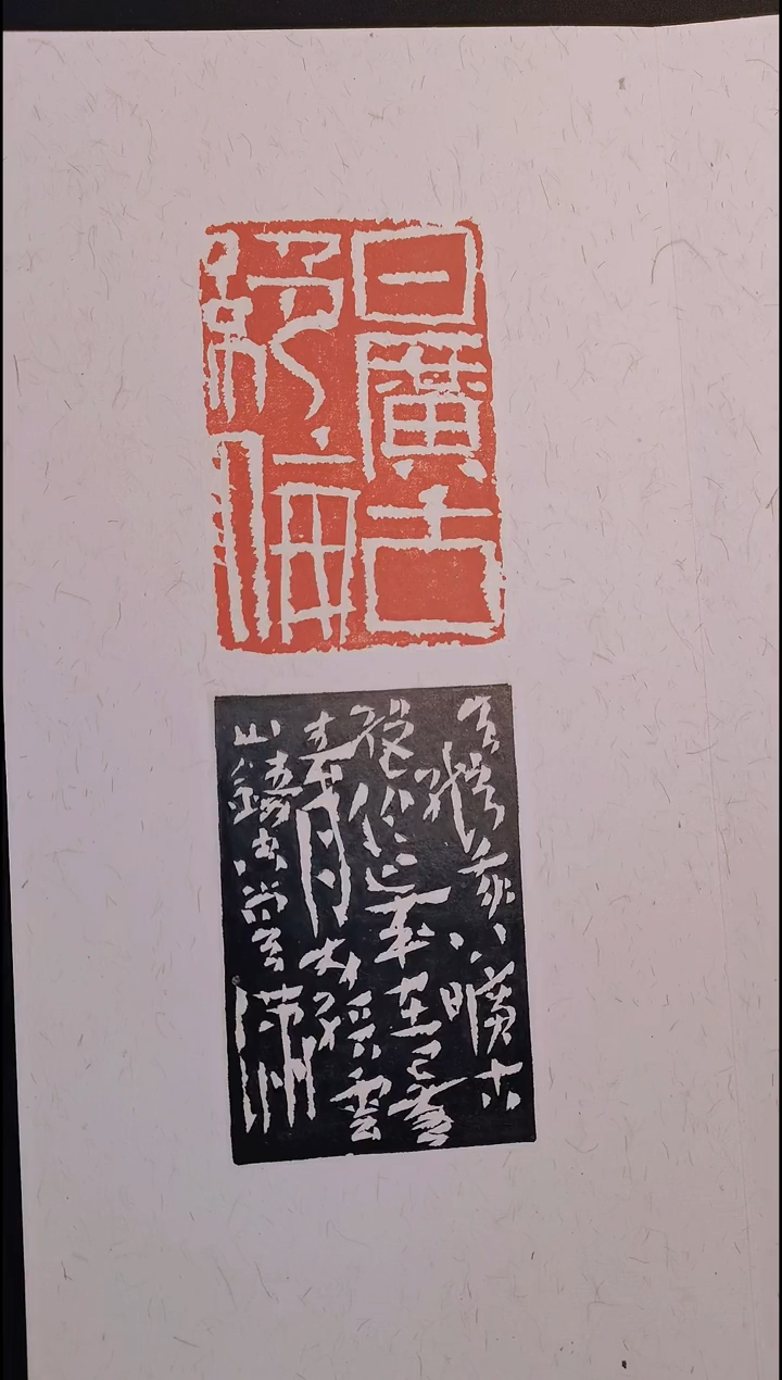 拓片用纸其他西泠名家尚天潇篆刻精品册页 