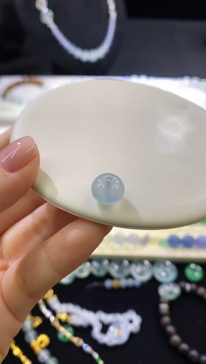 未镶嵌挂件翡翠特价鼓珠10.1*8.1