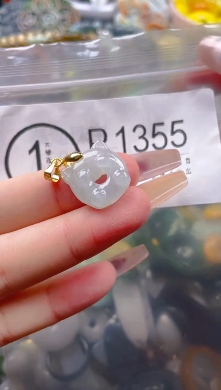 【闪购商品】翡翠颈饰未镶嵌/P/翡翠A货一图一物