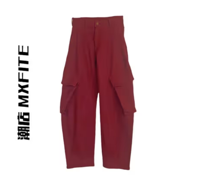 MXFITE潮店秋季新款街头潮酷风大口袋时尚休闲裤长裤（RDK4055）